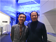 楊永康與上海音樂學院教授、著名鋼琴家 陳巍嶺